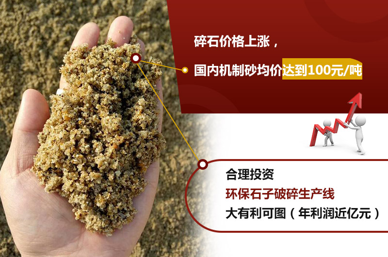 合理投資石子破碎生產(chǎn)線，大有利可圖